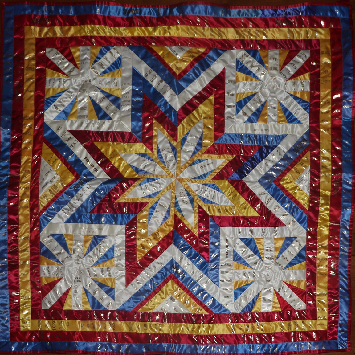 medium ribbon quilt