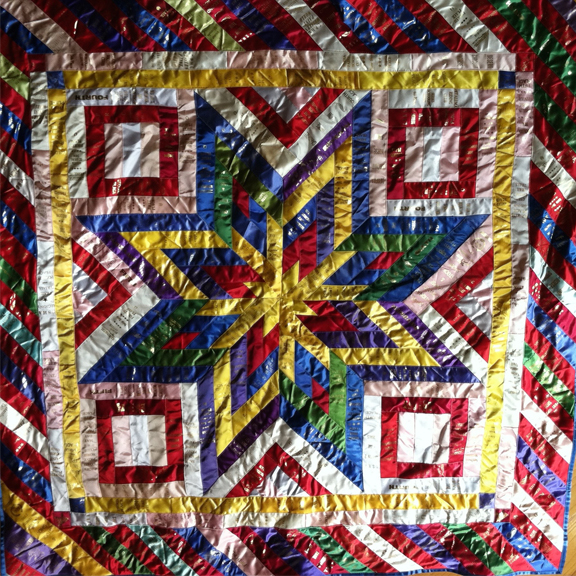 ribbon quilt